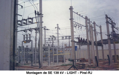 Montagem-de-SE-138-kV---LIGHT-Piraí-RJ
