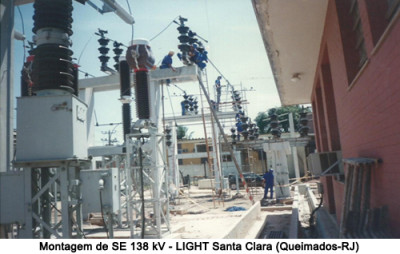 Montagem-de-SE-138-kV---LIGHT-Santa-Clara-(Queimados--RJ)