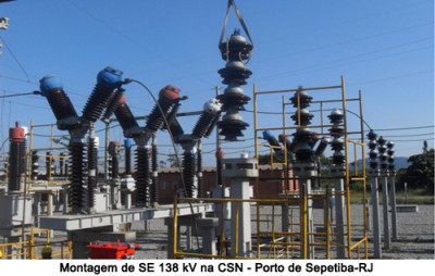 Montagem-de-SE-138-kV--na-CSN-–-Porto-de-Sepetiba---RJ